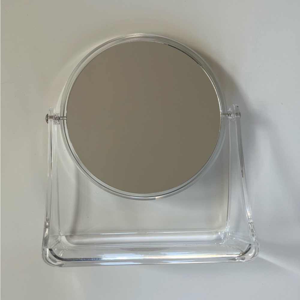 Mainstays Double Sided Magnifying Mirror with Caddy